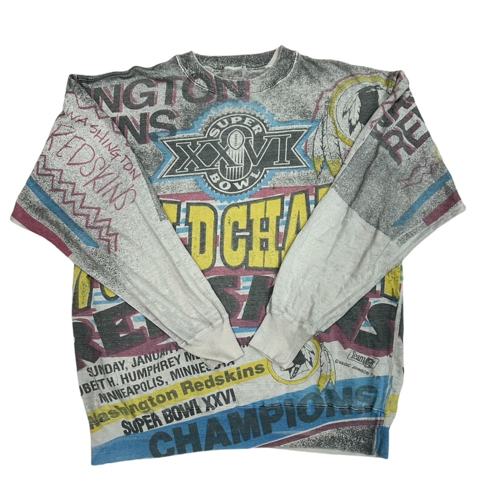 VINTAGE magic johnson redskins aop